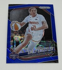 2025 PANINI PRIZM WNBA EMILY ENGSTLER #84 BLUE VELOCITY WASHINGTON MYSTICS