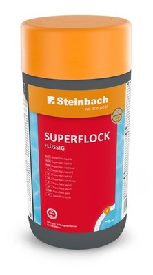 Steinbach | Superflock Flüssig | effizientes Flockungsmittel | klares Wasser | e