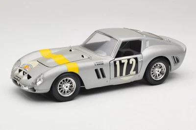 Ferrari 250 GTO #172 Bianchi/Berger Tour de France 1962 Silver Bburago 1:18 - Photo 1/4