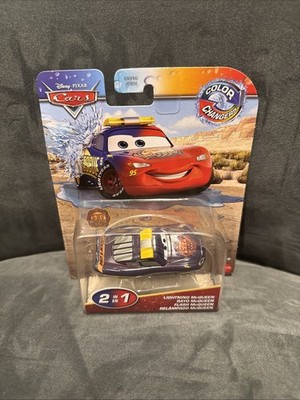 Disney Pixar Cars McQueen Radiator Springs Race Rescue Color Changing Lighting