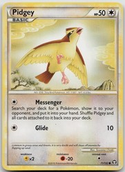 Pidgey 71/102 HeartGold & SoulSilver Triumphant Common