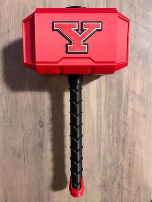 College Youngstown State Themed Mjolnir Thor's Hammer