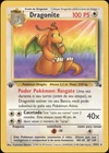 2000 Pokemon PORTUGUESE 1st Edition Fossil Dragonite Non Holo 19/62 EX-MT