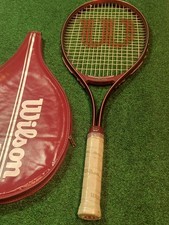 Vintage Wilson Pro 95 Tennis Racquet Beta Gel, Vibra Control Racket W/ Cover NOS