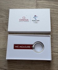 OMEGA Beijing Winter Olympics 2022 We Measure Collectible Key Ring