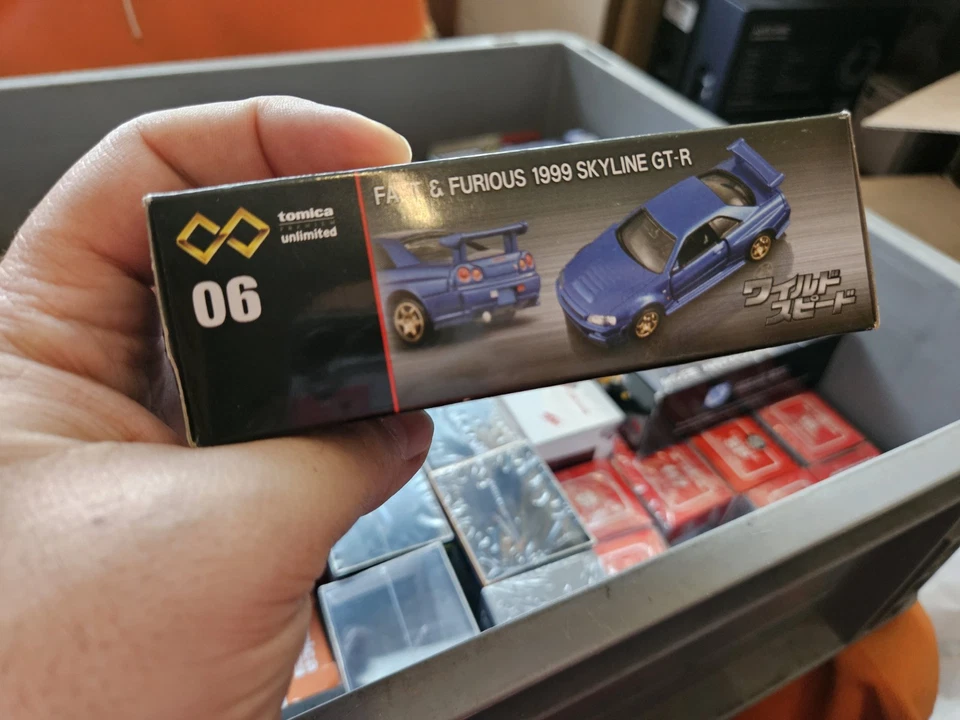 # 1/64 TOMY TOMICA - FAST AND FURIOUS 1999 NISSAN SKYLINE GT-R (UNLIMITED 06) # - Immagine 2 di 2