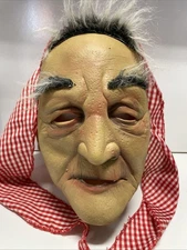 The Paper Magic Group Halloween Mask Scary Old Man/Lady 2006