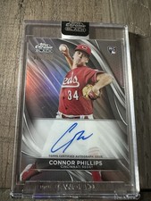 2024 Topps Chrome Black - Autographs Connor Phillips #CBA-CP (AU, RC)