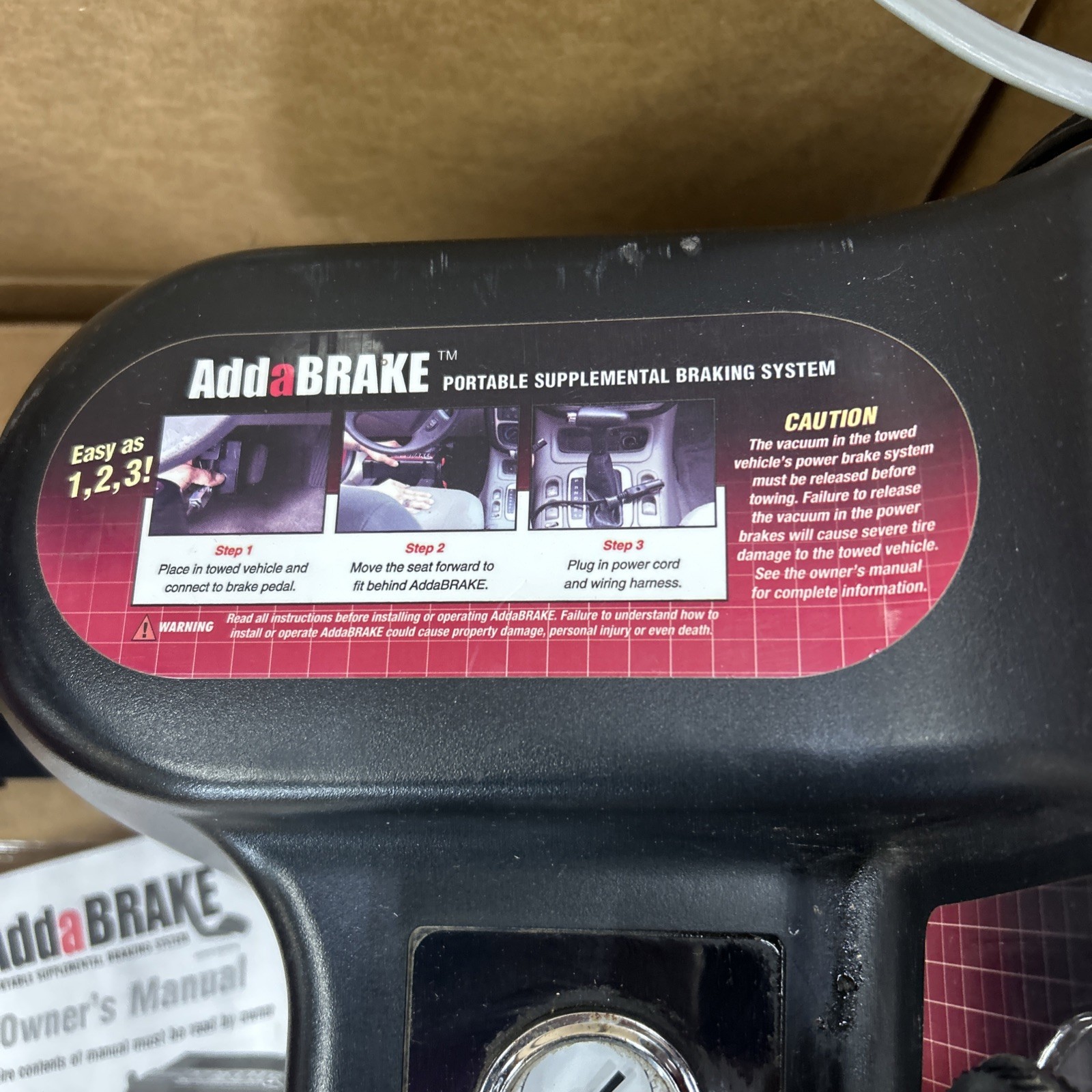 Roadmaster Add-A-Brake AddABrake Supplemental Braking Brake System 8800