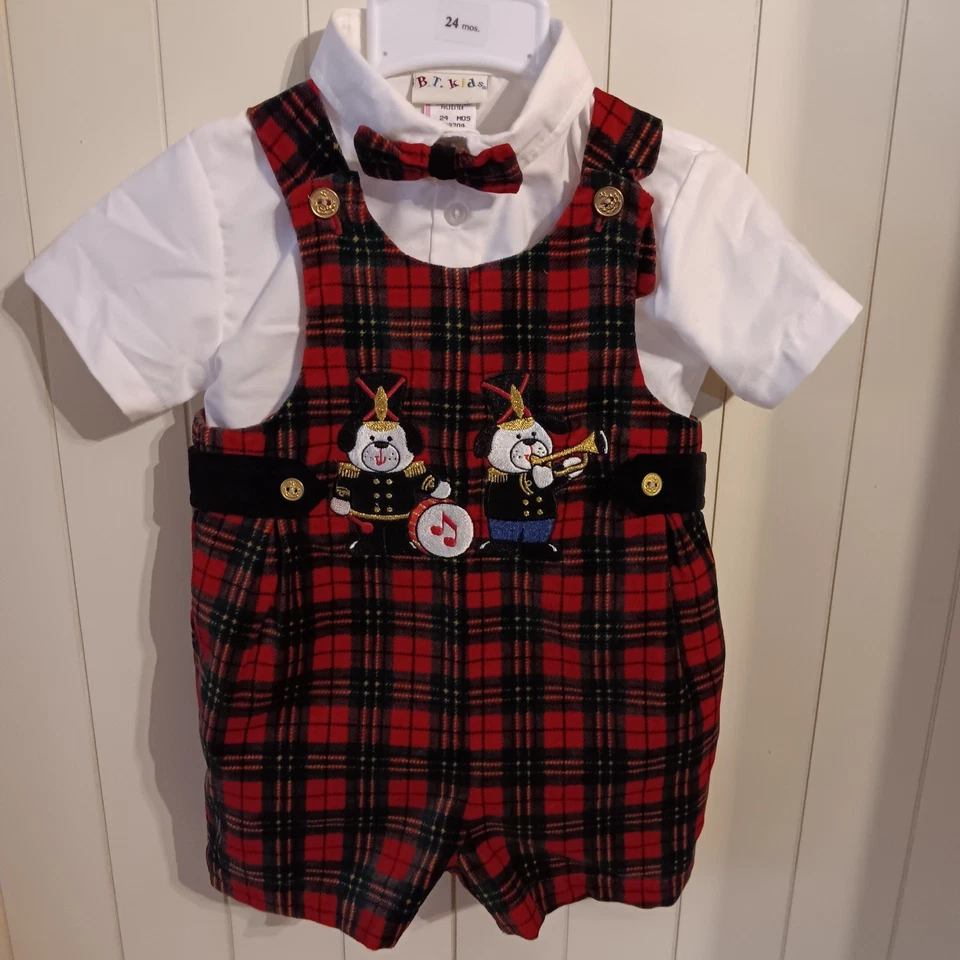 B.T. Traje de vacaciones para niños, vintage, talla 24 meses Foto 2 de 4