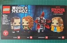 LEGO Empty Box Brickheadz Stranger Things: Eleven, Max, Demogorgon, Holly  40879