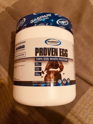 Gaspari Nutrition Proven Egg - 100% Egg White Protein 170g - Brand New Sealed