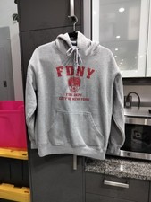 FDNY FIRE DEPT. CITY OF NEW YORK HOODIE SIZE M
