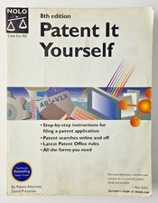 Patent It Yourself Paperback David Pressman -FREE NEXT DAY SHIPPING
