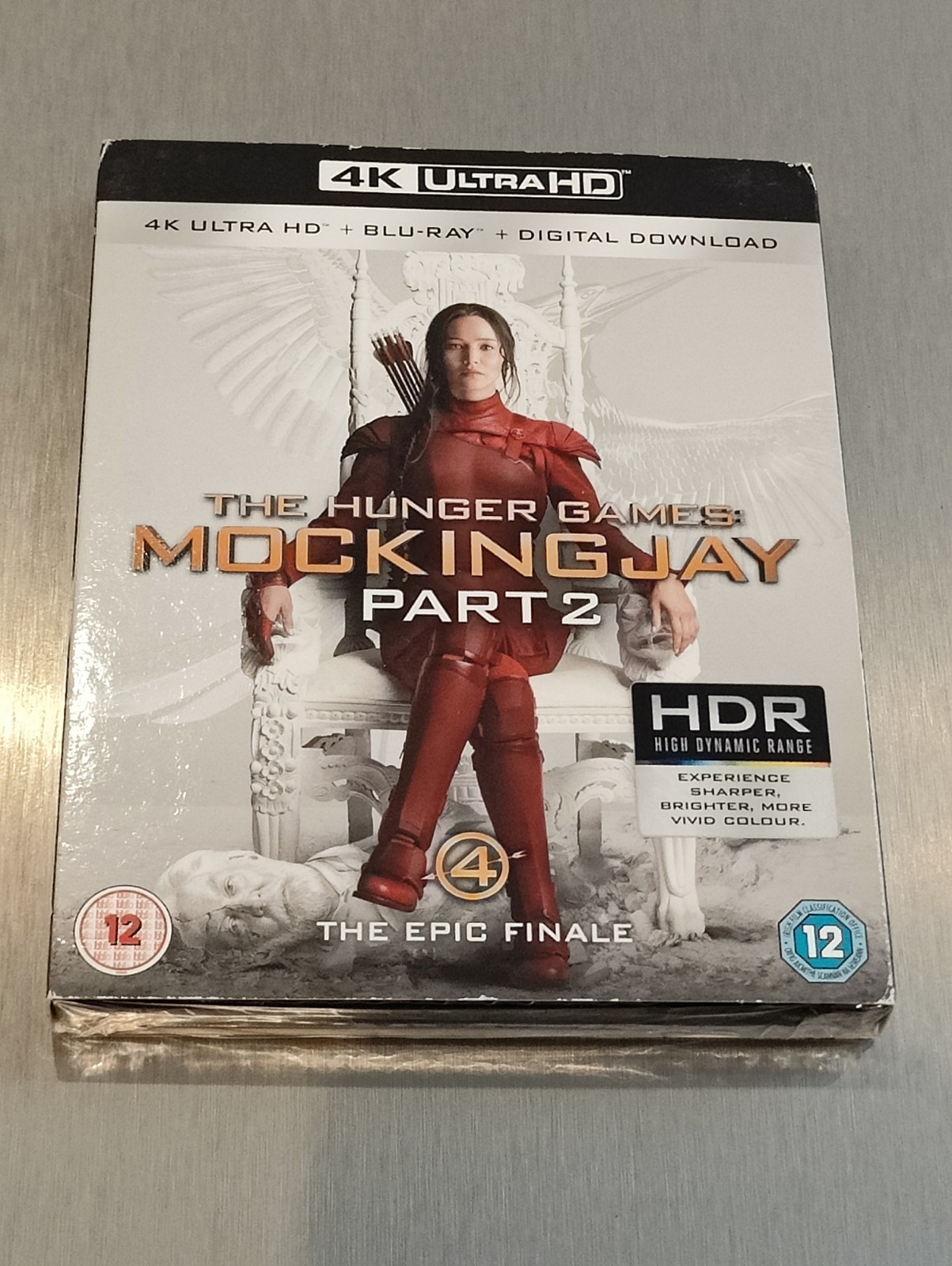 THE HUNGER GAMES MOCKINGJAY PART 2 4K & BLU RAY & SLIPCOVER NEW SEALED UK RELEAS