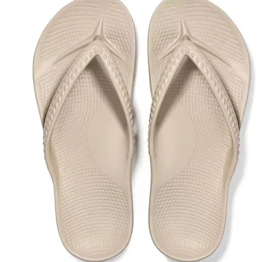 Arch Fit Flip Flops - Great For Plantar Fasciitis - Many Colours - Brand New - Image 1 of 4