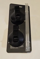 Straw Lid Kit Fits for All Wide Mouth Hydro Flask Bottle 2 Lids+2 Straws+2 Brush