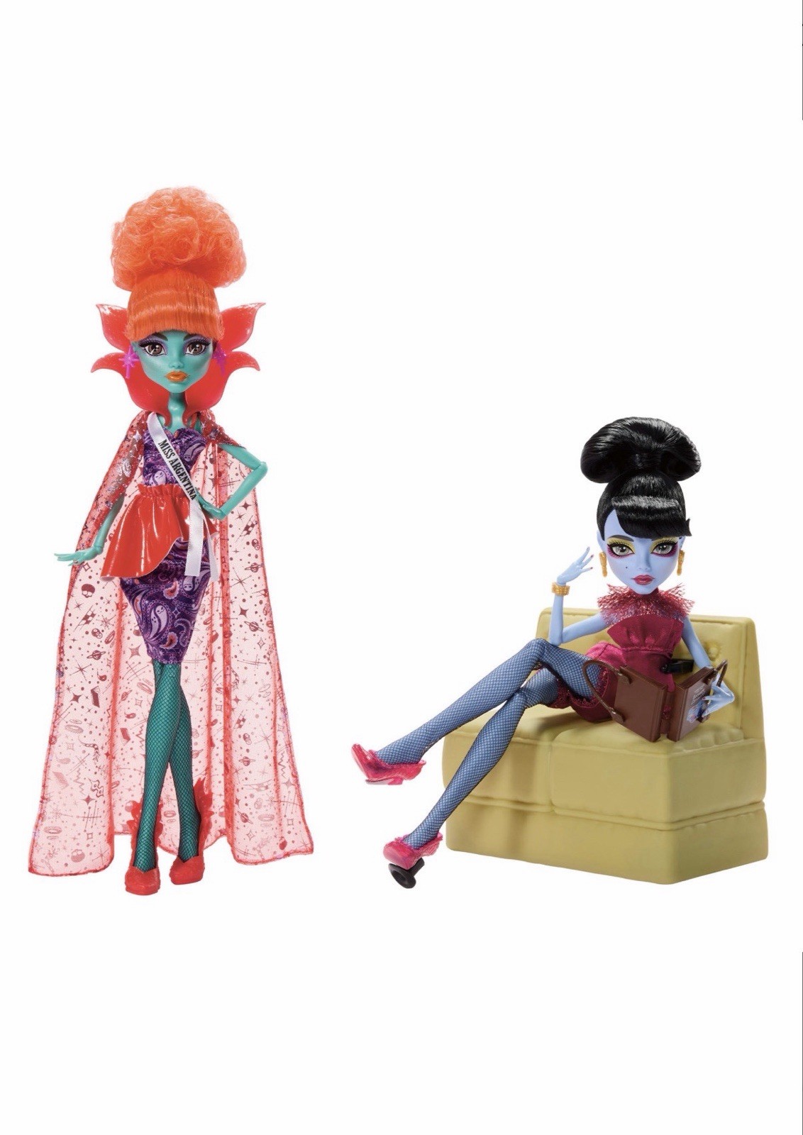 Monster High Skullector Beetlejuice Waiting Room 2-pack Doll