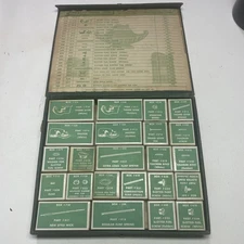 Vintage Evans Pocket / Table Lighter Parts Lot With Box Repair-a-lite See Desc.