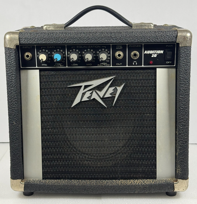 #ad #ad Vintage Peavey Audition 20 Guitar Amplifier Combo 12W USA Made Tested amp; Working $124.95
