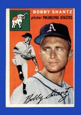 1954 Topps Set-Break # 21 Bobby Shantz EX-EXMINT *GMCARDS*