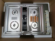 KitchenAid 30" W 4-Burner Gas w/ Downdraft Exhaust Vent, KCGD500GSS, OPEN BOX