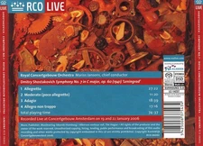 SHOSTAKOVICH: SYMPHONY NO. 7 [HYBRID SACD] NEW CD