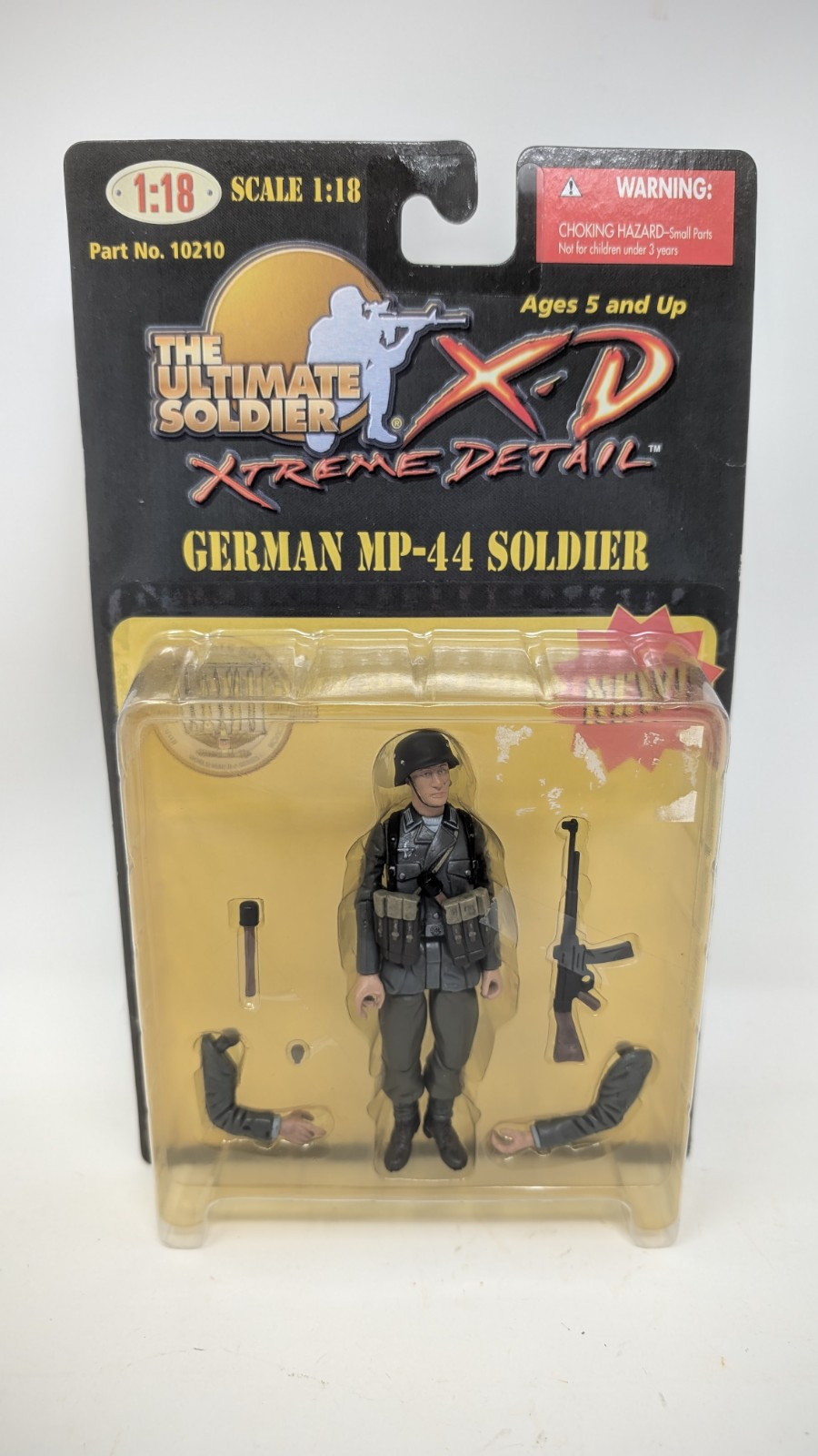 The Ultimate Soldier X-D German MP-44 Soldier 1:18 21st Century Toys 2000 WWII