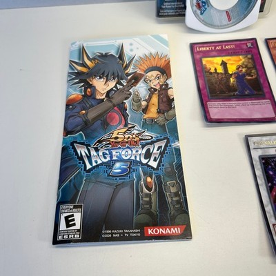 Yu-Gi-Oh 5DS Tag Force 5 PSP Complete CIB with Cards Playstation