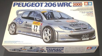 Peugeot 206 WRC 2000 TAMIYA 1/24 ITEM 24226