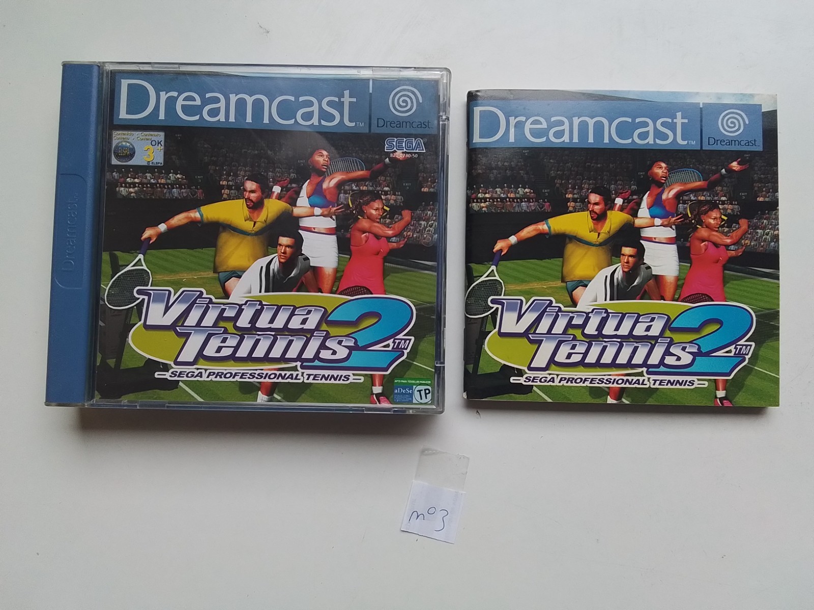 Virtua Tennis 2 Complet sur SEGA Dreamcast !!!