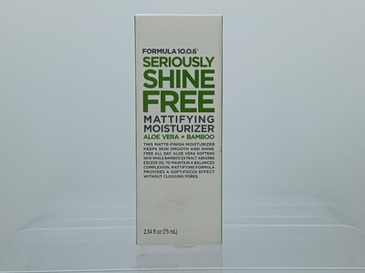 FORMULA 10.0.6 Seriously Shine Free Mattifying Moisturizer 2.54 fl oz (75ml)