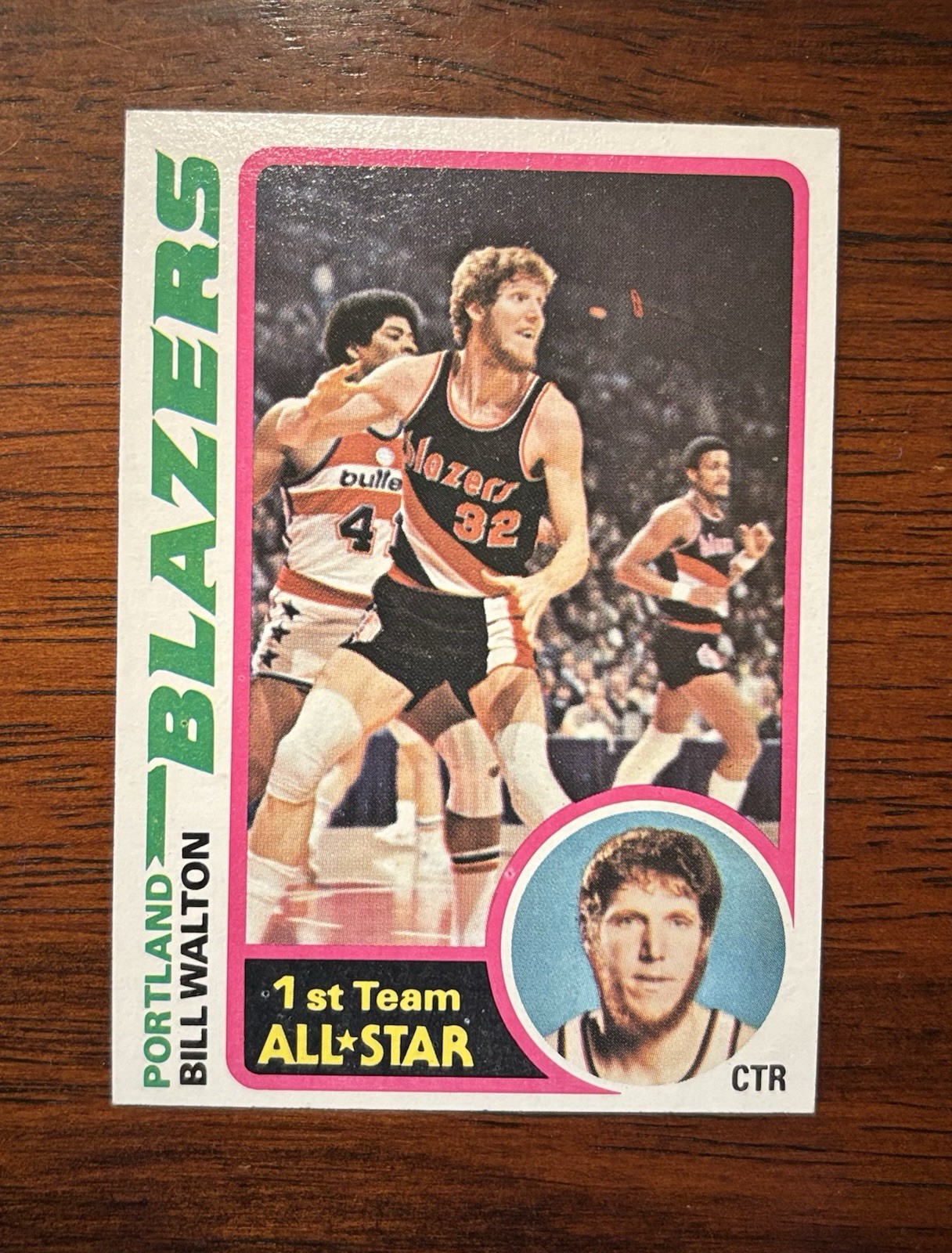 1978-79 Topps Bill Walton #1 All Star NM Free Shipping