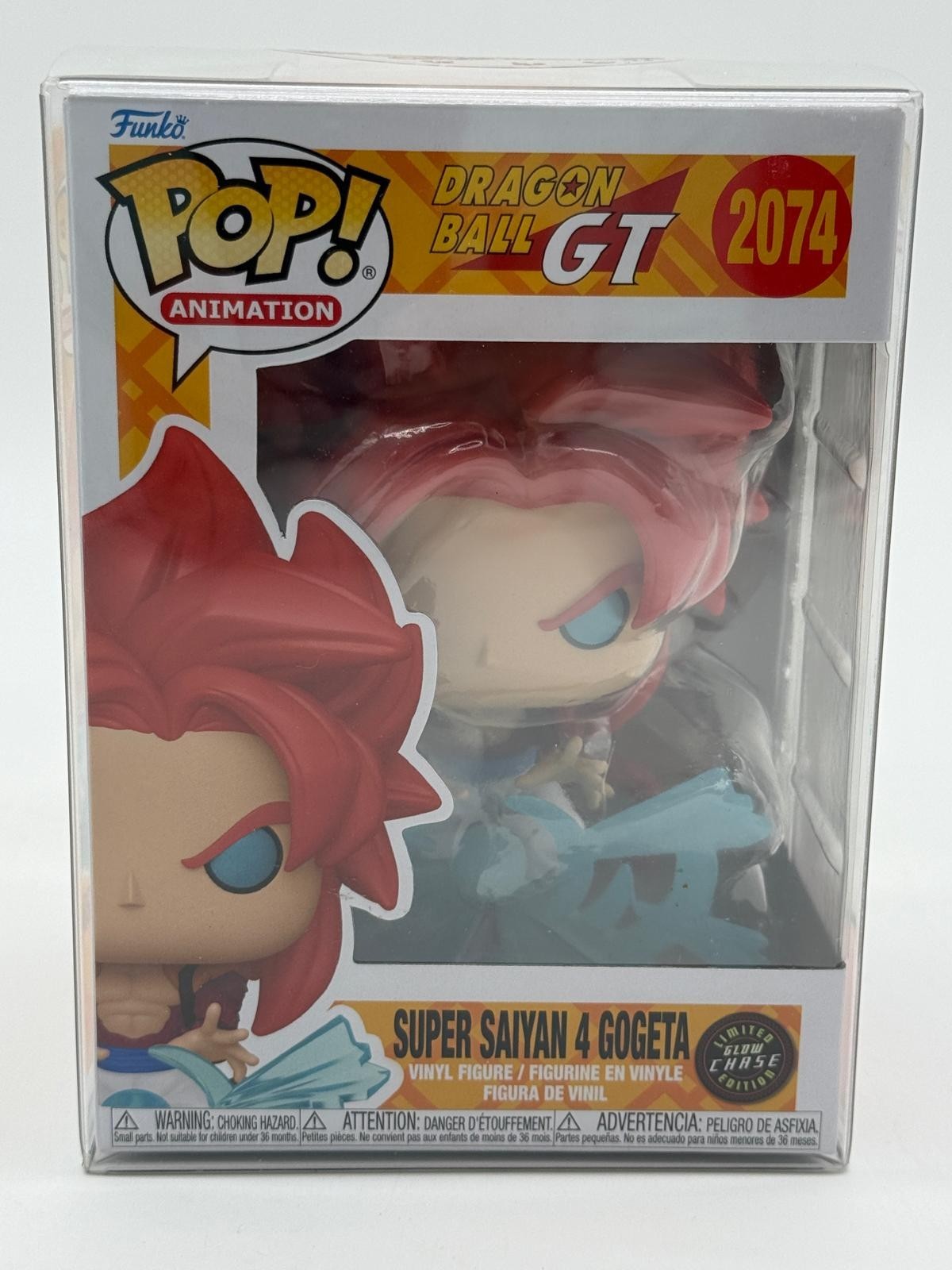 Dragon Ball GT Super Saiyan Gogeta Funko Pop #2074 Limited Edition Glow ChasePROBSTEIN is actively accepting consignments !!