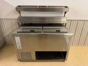 Used Nelson BD-8RB Double Row Ice Cream Dipping Cabinet 115V