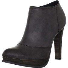 Tal Brush Off Leather Stone Calvin Klein Jeans Ankle Boots