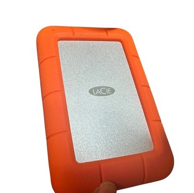 LaCie Rugged Portable External Hard Drive With USB-C 4TB Shock-Resistant