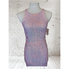 Abound Sequin Minidress NWT Pink XSmall