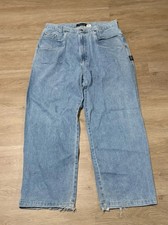 VINTAGE 1990's IUO JNCO STYLE BAGGY SKATER JEANS 36 x 30