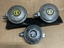 Vintage Steel SCUBA AQUALUNG 2nd Stage Regulators