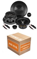 Lautsprecher Boxen Einbaupaket Vorne Musway ME5.2C Passend FüR Audi A3 8L + 2/3