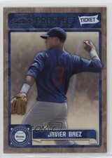 2011 Playoff Contenders Prospect Tickets Crystal Collection Javier Baez 0ty6