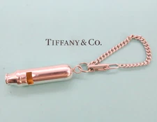 Tiffany & Co Sterling Silver Keychain Whistle
