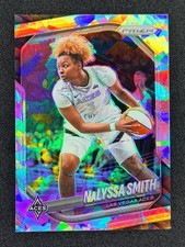 2025 Panini Prizm WNBA NaLyssa Smith #119 Ice Prizms Las Vegas Aces