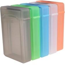 5 Pcs 3.5 Inches Hard Disk Drive Protection Storage Box Case