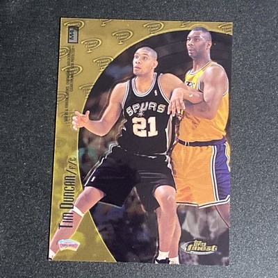 1998-1999 Topps Finest Mystery Finest David Robinson Tim Duncan #M4