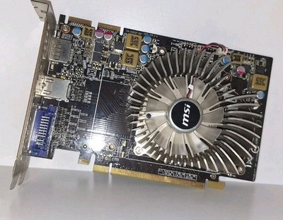 MSI Radeon HD 5670 1GB GDDR5 DVI HDMI DisplayPort PCI-E GRAFIKKARTE