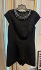 Ted baker London Embellished Beaded Black Romper Size 4 — photo 2