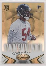2014 Certified Gold Mirror 1/25 Yawin Smallwood #173 a8x