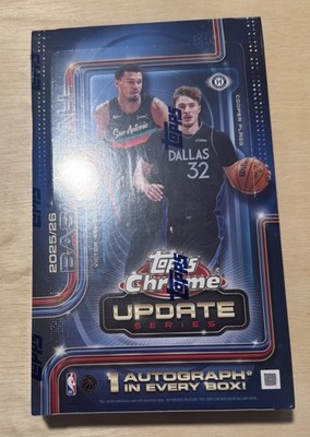 2025/26 Topps Chrome Update Series Basketball Hobby Box